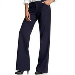 GAP | Perfect Trousers - Navy Pinstripe Dress Pant